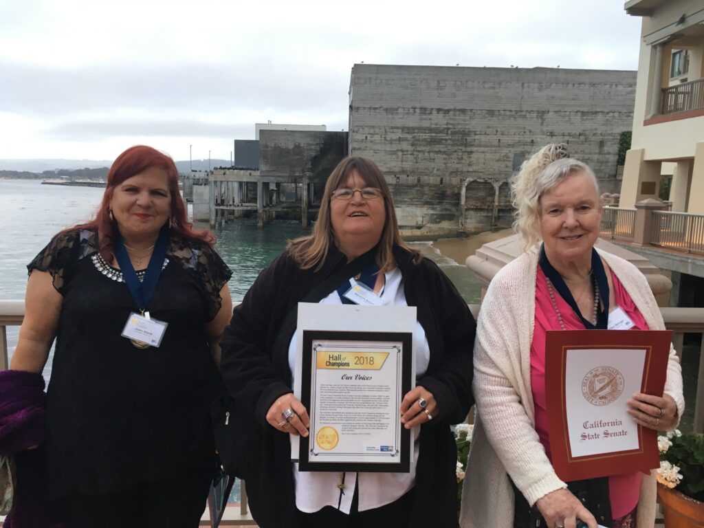 United Way Honors Interim’s 'Our Voices' and Other Community Volunteers 7 a group of women holding certificates
